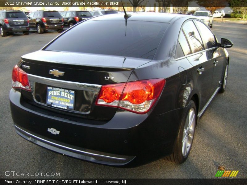 Black Granite Metallic / Jet Black 2012 Chevrolet Cruze LTZ/RS