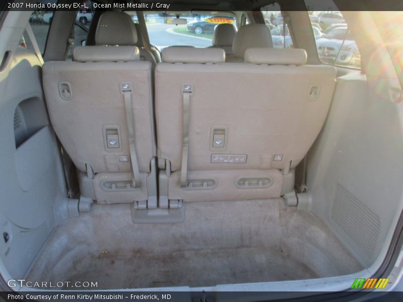 Ocean Mist Metallic / Gray 2007 Honda Odyssey EX-L