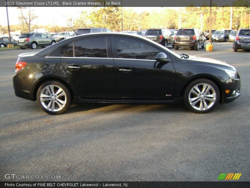 Black Granite Metallic / Jet Black 2012 Chevrolet Cruze LTZ/RS