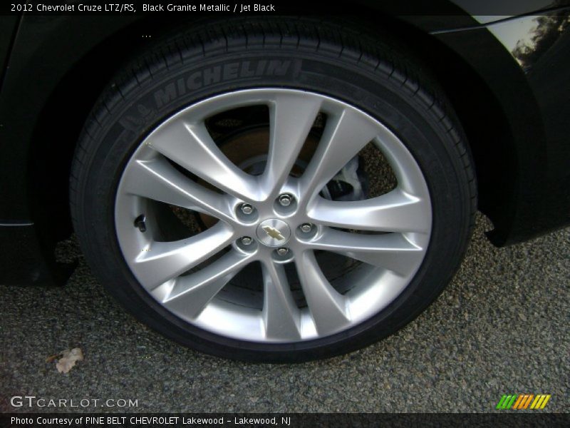 Black Granite Metallic / Jet Black 2012 Chevrolet Cruze LTZ/RS