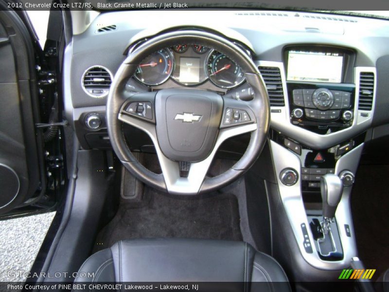 Black Granite Metallic / Jet Black 2012 Chevrolet Cruze LTZ/RS