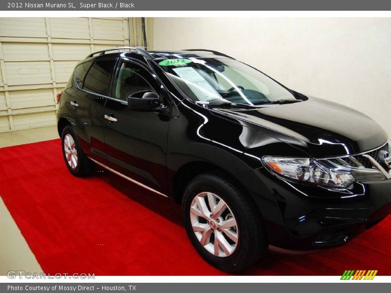 Super Black / Black 2012 Nissan Murano SL