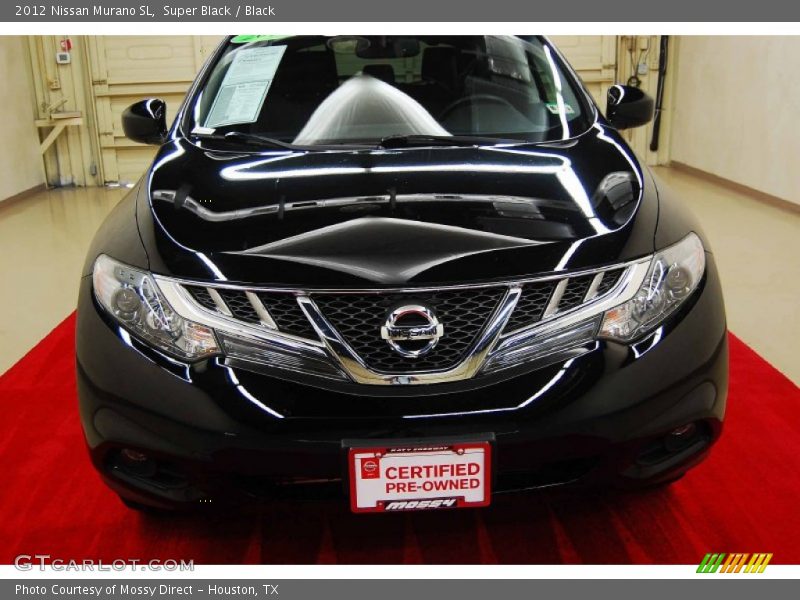 Super Black / Black 2012 Nissan Murano SL