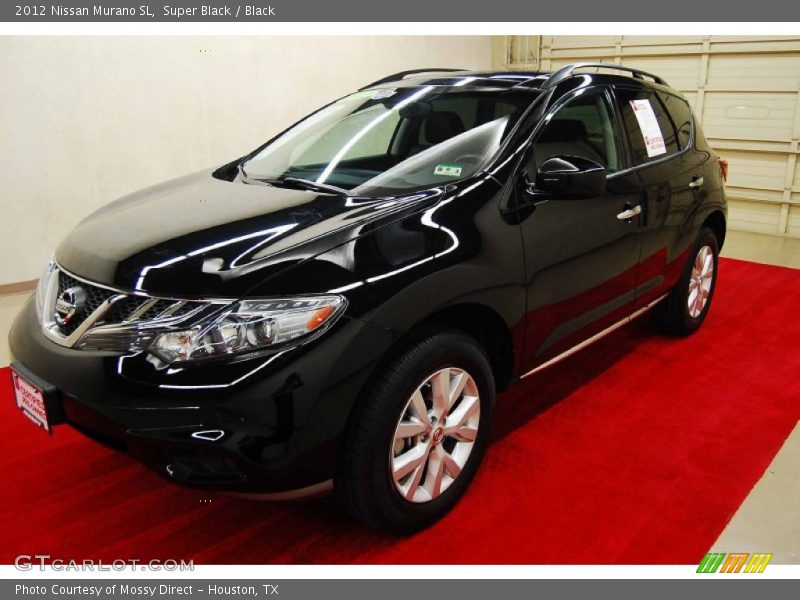Super Black / Black 2012 Nissan Murano SL
