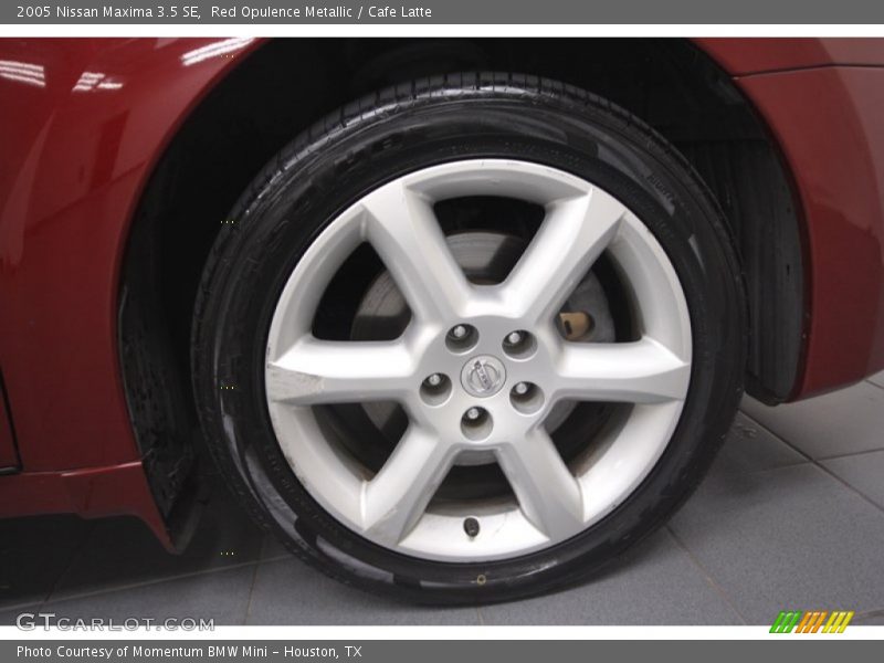 Red Opulence Metallic / Cafe Latte 2005 Nissan Maxima 3.5 SE