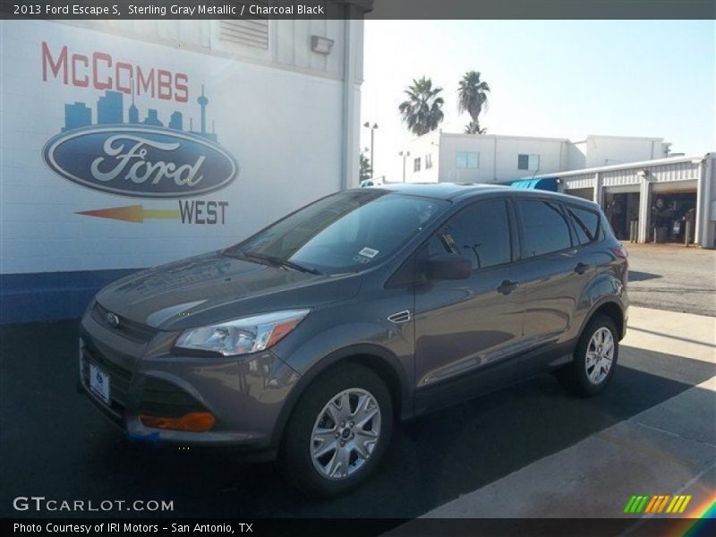 Sterling Gray Metallic / Charcoal Black 2013 Ford Escape S