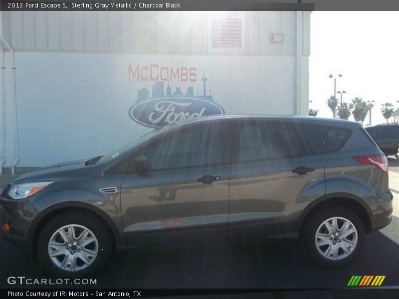 Sterling Gray Metallic / Charcoal Black 2013 Ford Escape S