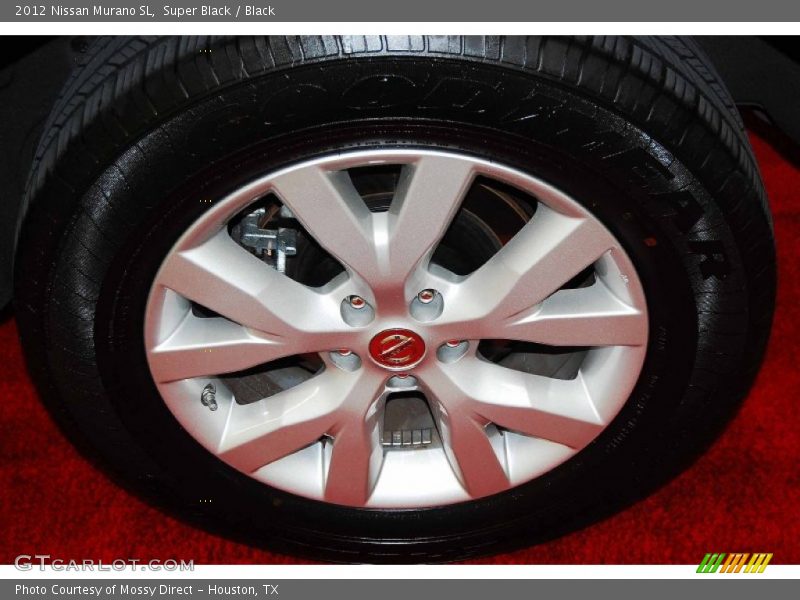 Super Black / Black 2012 Nissan Murano SL