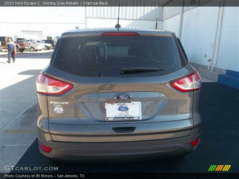 Sterling Gray Metallic / Charcoal Black 2013 Ford Escape S
