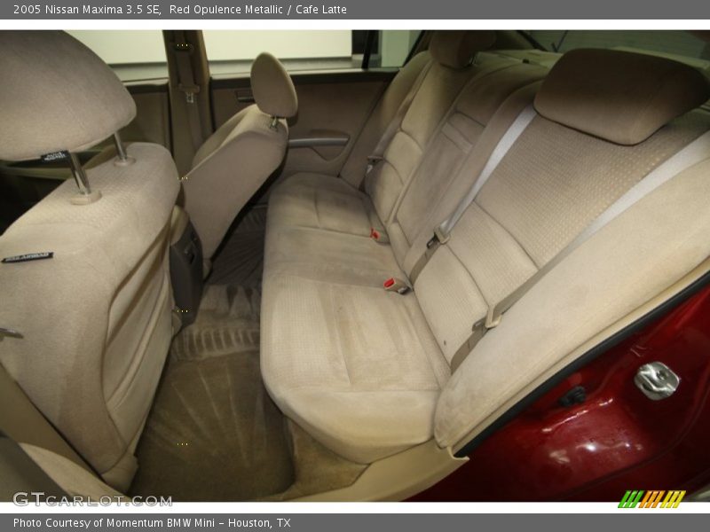 Red Opulence Metallic / Cafe Latte 2005 Nissan Maxima 3.5 SE