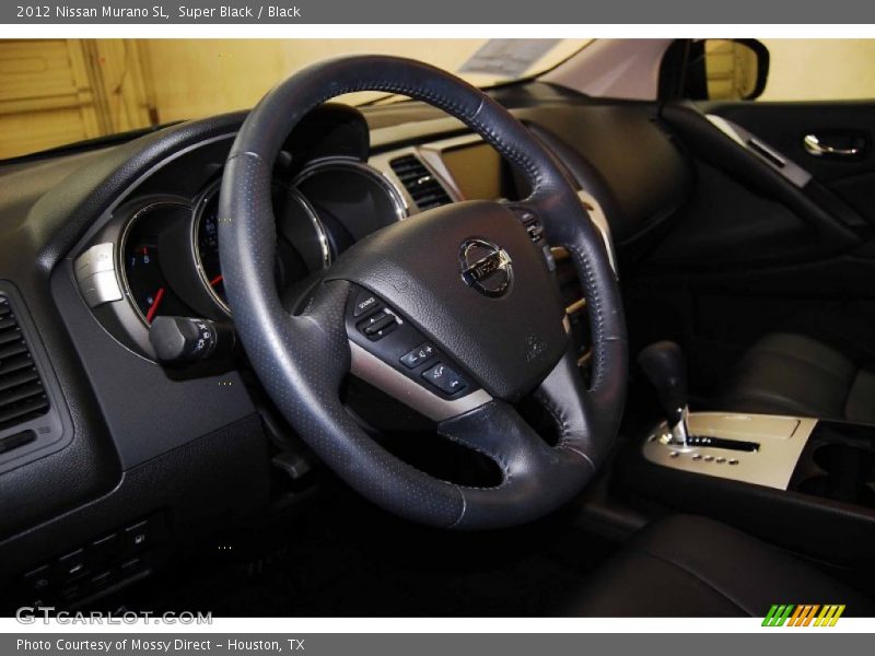 Super Black / Black 2012 Nissan Murano SL