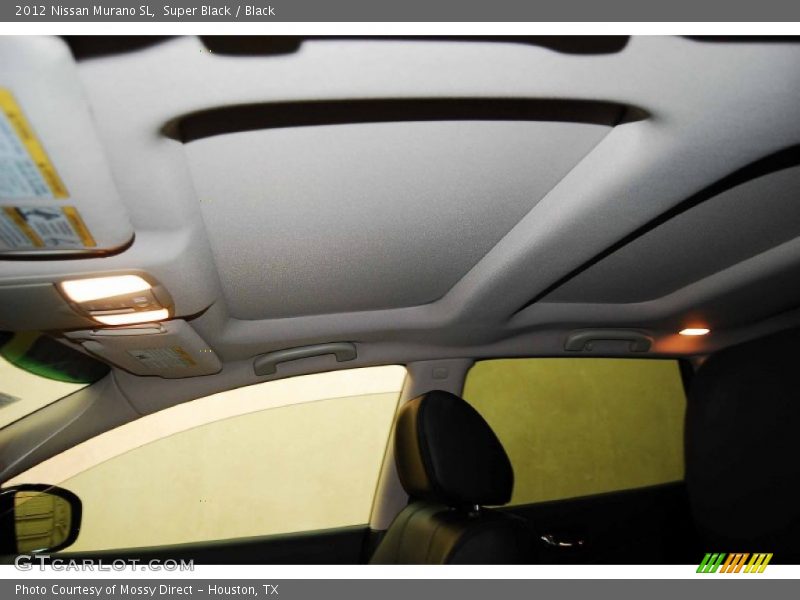 Super Black / Black 2012 Nissan Murano SL