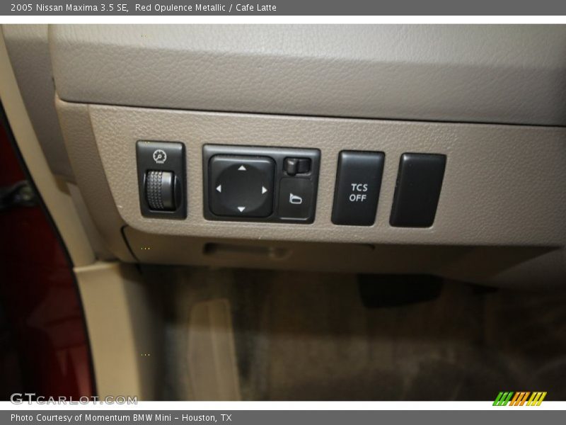 Red Opulence Metallic / Cafe Latte 2005 Nissan Maxima 3.5 SE