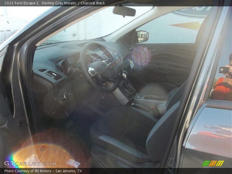 Sterling Gray Metallic / Charcoal Black 2013 Ford Escape S