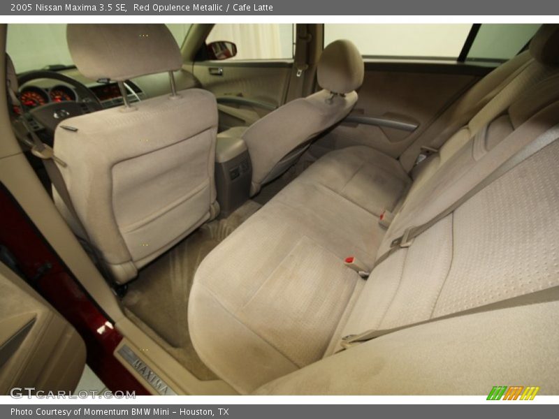 Red Opulence Metallic / Cafe Latte 2005 Nissan Maxima 3.5 SE