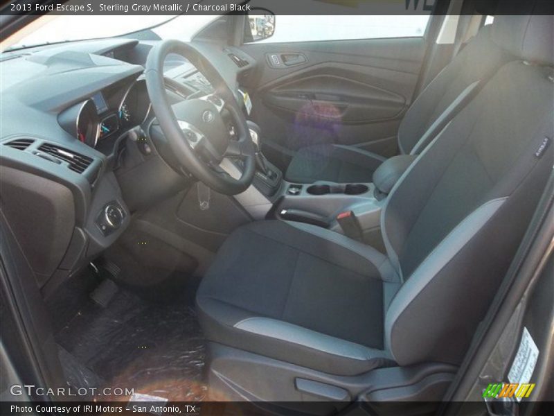 Sterling Gray Metallic / Charcoal Black 2013 Ford Escape S