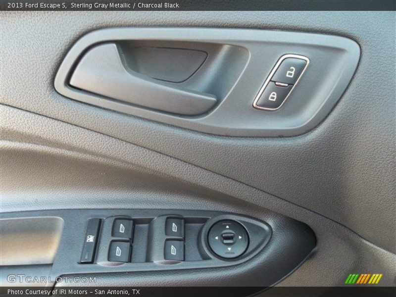 Sterling Gray Metallic / Charcoal Black 2013 Ford Escape S