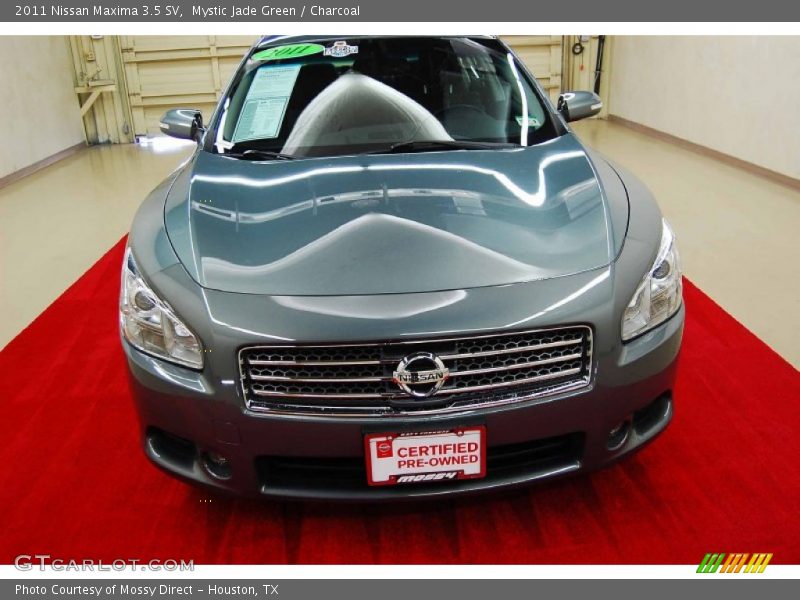 Mystic Jade Green / Charcoal 2011 Nissan Maxima 3.5 SV