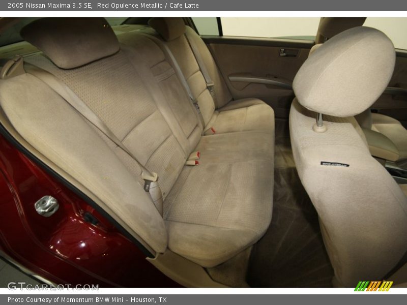 Red Opulence Metallic / Cafe Latte 2005 Nissan Maxima 3.5 SE
