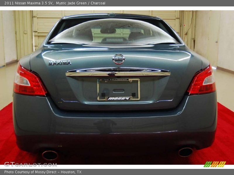 Mystic Jade Green / Charcoal 2011 Nissan Maxima 3.5 SV