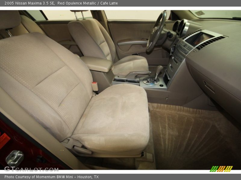 Red Opulence Metallic / Cafe Latte 2005 Nissan Maxima 3.5 SE