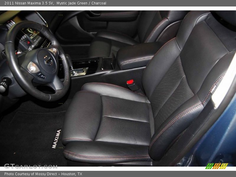 Mystic Jade Green / Charcoal 2011 Nissan Maxima 3.5 SV