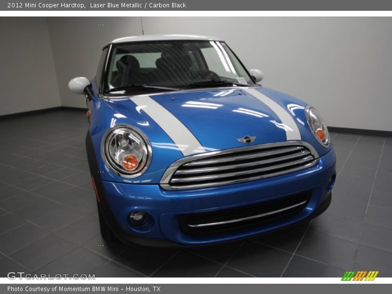 Laser Blue Metallic / Carbon Black 2012 Mini Cooper Hardtop