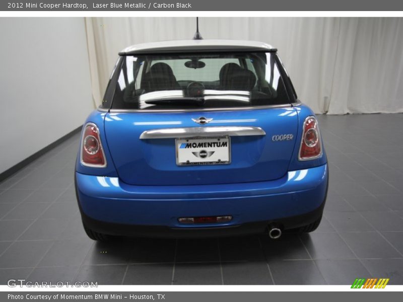 Laser Blue Metallic / Carbon Black 2012 Mini Cooper Hardtop
