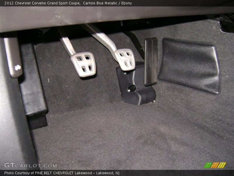 Pedals - 2012 Chevrolet Corvette Grand Sport Coupe