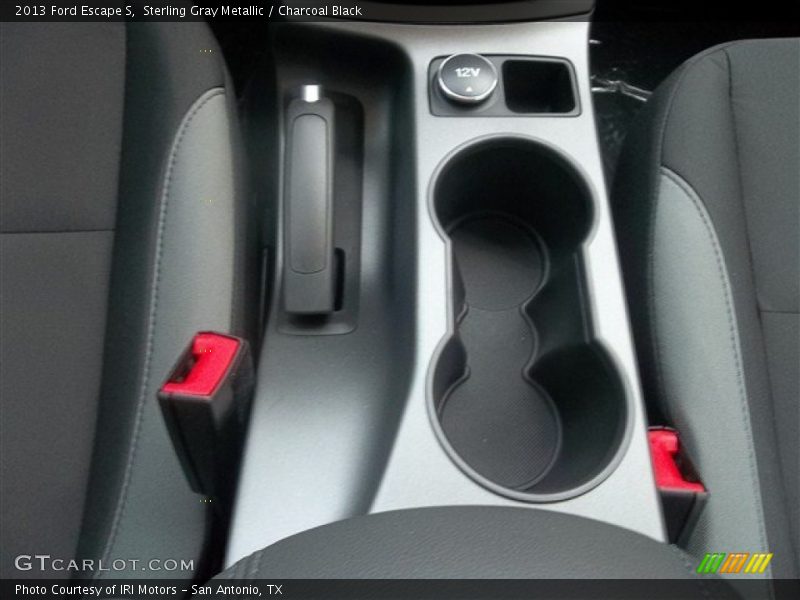 Sterling Gray Metallic / Charcoal Black 2013 Ford Escape S