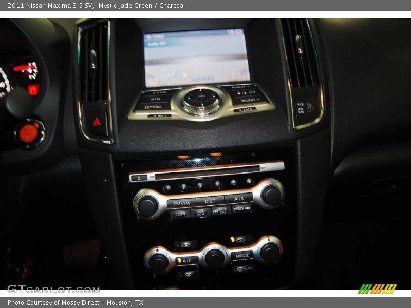 Mystic Jade Green / Charcoal 2011 Nissan Maxima 3.5 SV