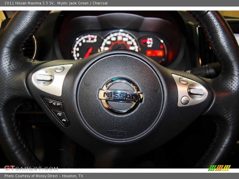 Mystic Jade Green / Charcoal 2011 Nissan Maxima 3.5 SV