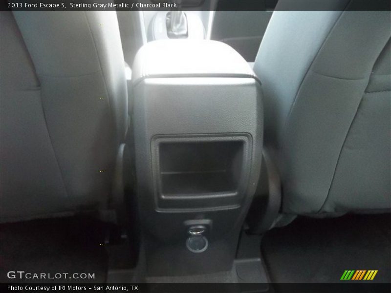 Sterling Gray Metallic / Charcoal Black 2013 Ford Escape S
