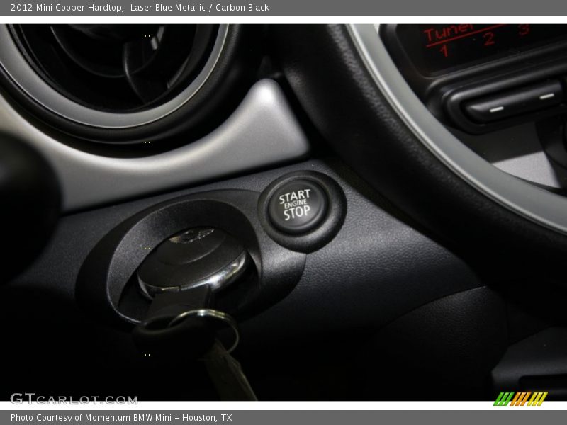 Laser Blue Metallic / Carbon Black 2012 Mini Cooper Hardtop