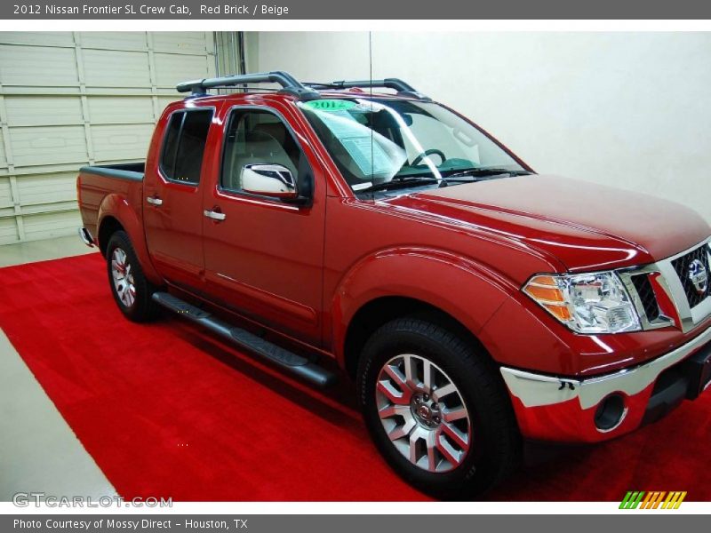 Red Brick / Beige 2012 Nissan Frontier SL Crew Cab