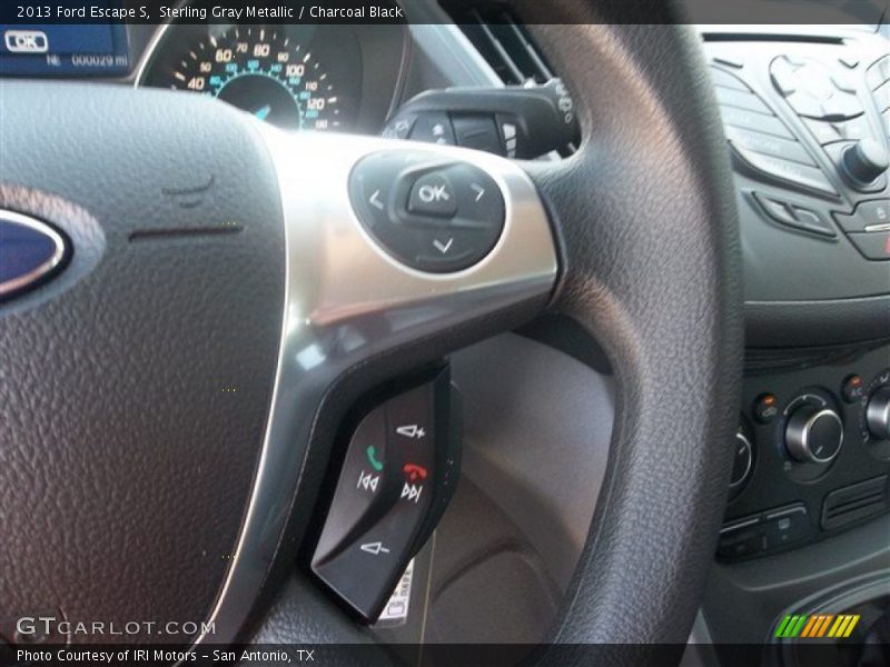Sterling Gray Metallic / Charcoal Black 2013 Ford Escape S