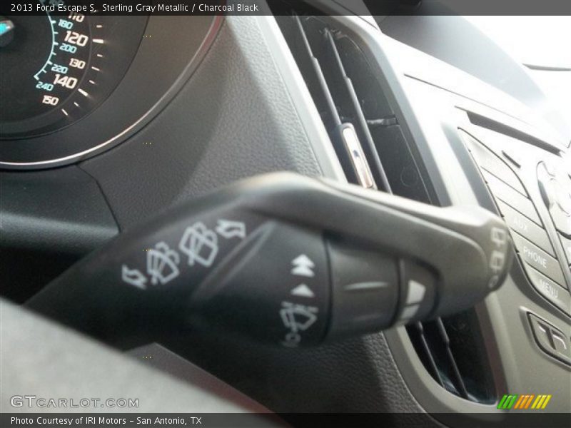 Sterling Gray Metallic / Charcoal Black 2013 Ford Escape S