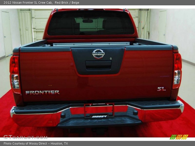 Red Brick / Beige 2012 Nissan Frontier SL Crew Cab