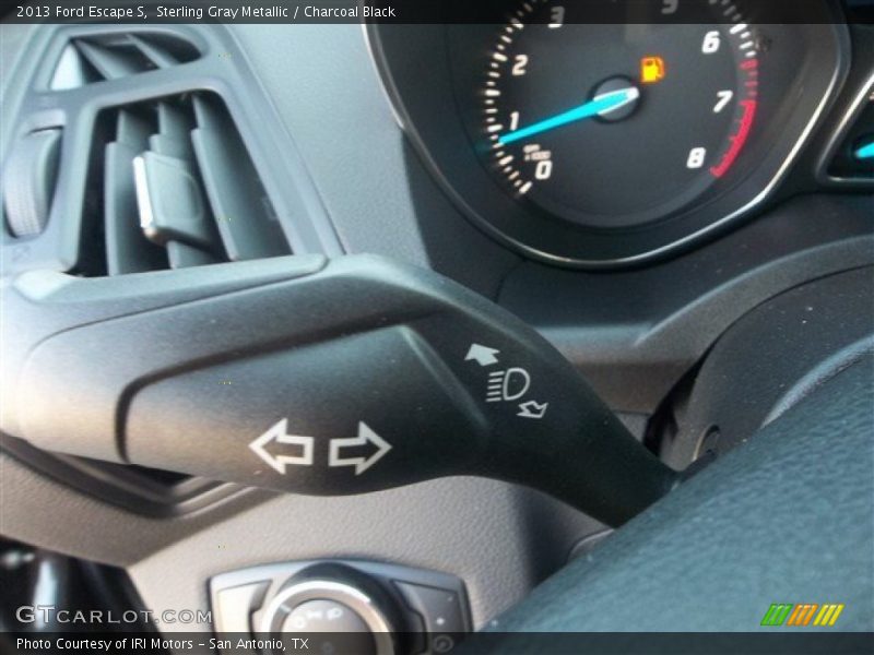 Sterling Gray Metallic / Charcoal Black 2013 Ford Escape S