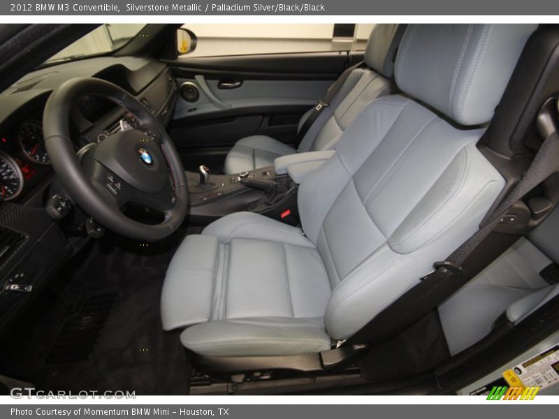 Front Seat of 2012 M3 Convertible