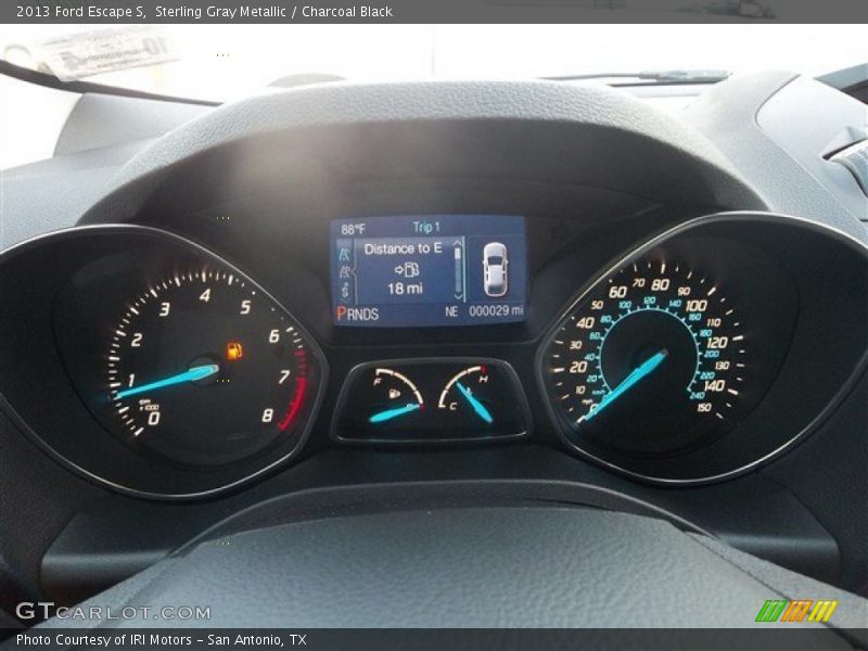 Sterling Gray Metallic / Charcoal Black 2013 Ford Escape S
