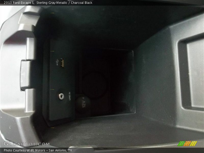 Sterling Gray Metallic / Charcoal Black 2013 Ford Escape S