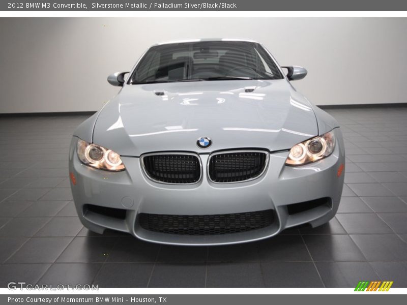 Silverstone Metallic / Palladium Silver/Black/Black 2012 BMW M3 Convertible