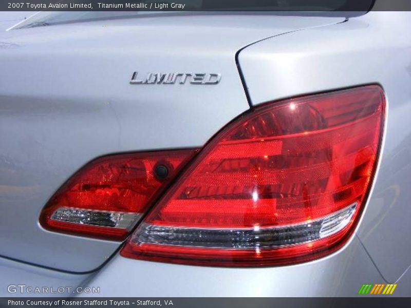 Titanium Metallic / Light Gray 2007 Toyota Avalon Limited