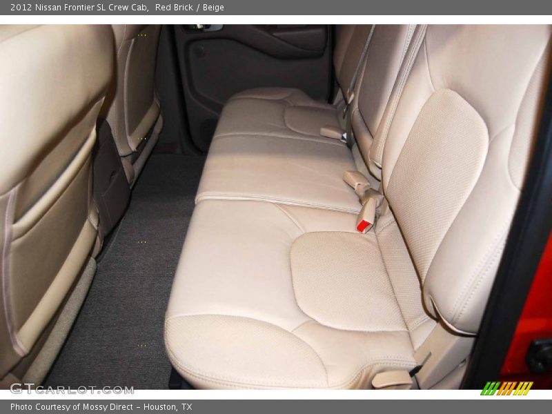 Red Brick / Beige 2012 Nissan Frontier SL Crew Cab
