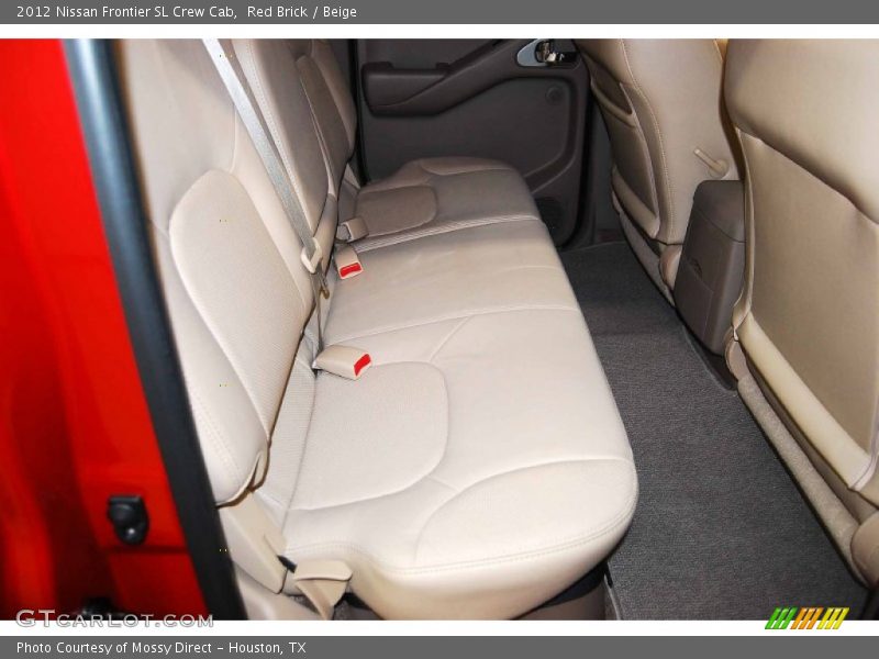 Red Brick / Beige 2012 Nissan Frontier SL Crew Cab