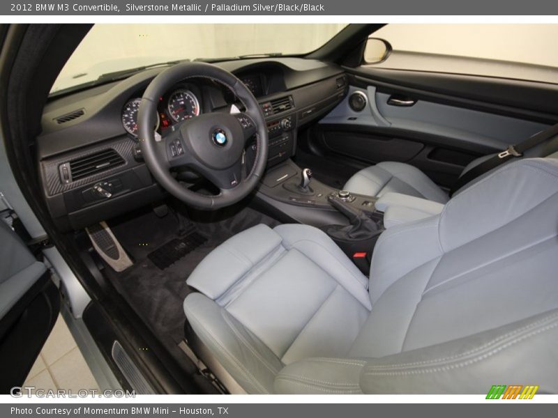Palladium Silver/Black/Black Interior - 2012 M3 Convertible 