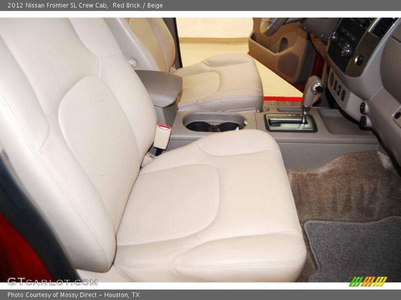 Red Brick / Beige 2012 Nissan Frontier SL Crew Cab