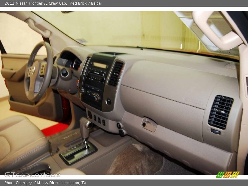 Red Brick / Beige 2012 Nissan Frontier SL Crew Cab