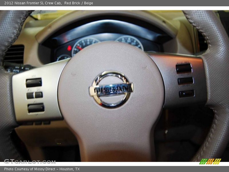 Red Brick / Beige 2012 Nissan Frontier SL Crew Cab